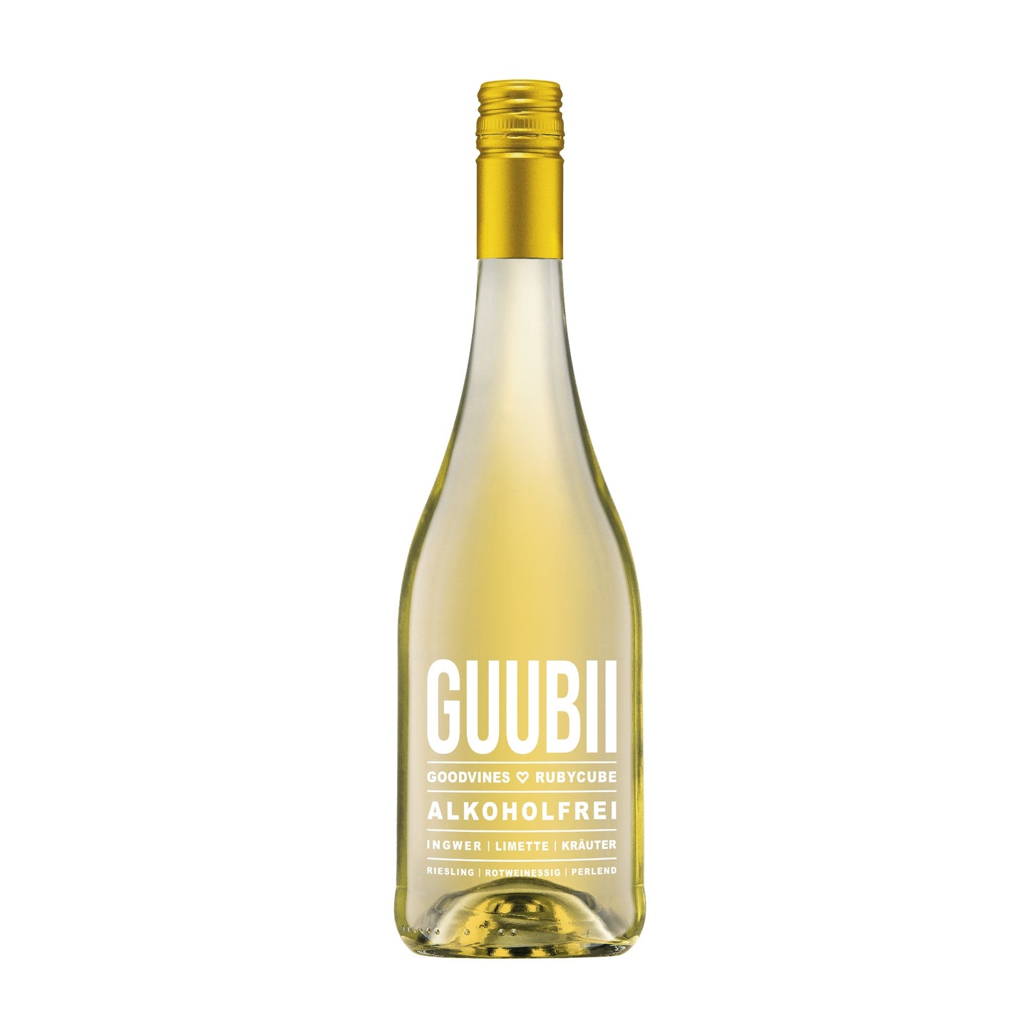 GUUBII Ingwer - Limette alkoholfreier Weinaperitif