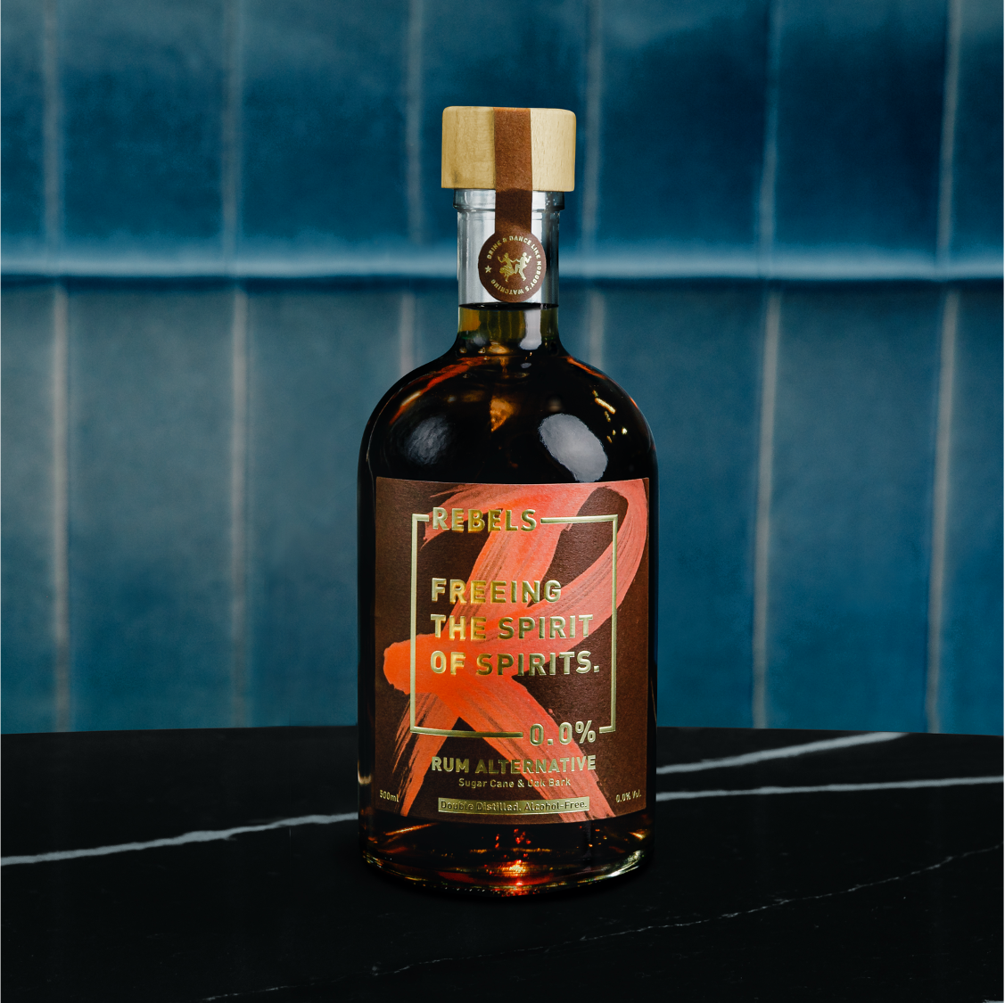 REBELS 0,0% Rum Alternative - Alkoholfrei